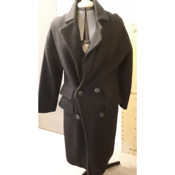Ladies wool duster coat - Picture 2 of 3